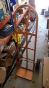 Steel fabricated sack trolley