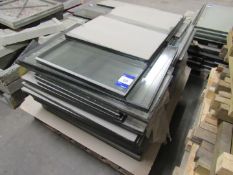 Quantity assorted double glazed units to pallet