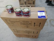 3 boxes 36 tins pillar box red paint 170ml