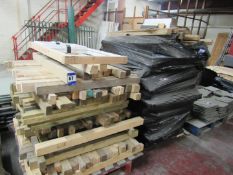 Quantity assorted timber to 2 pallets