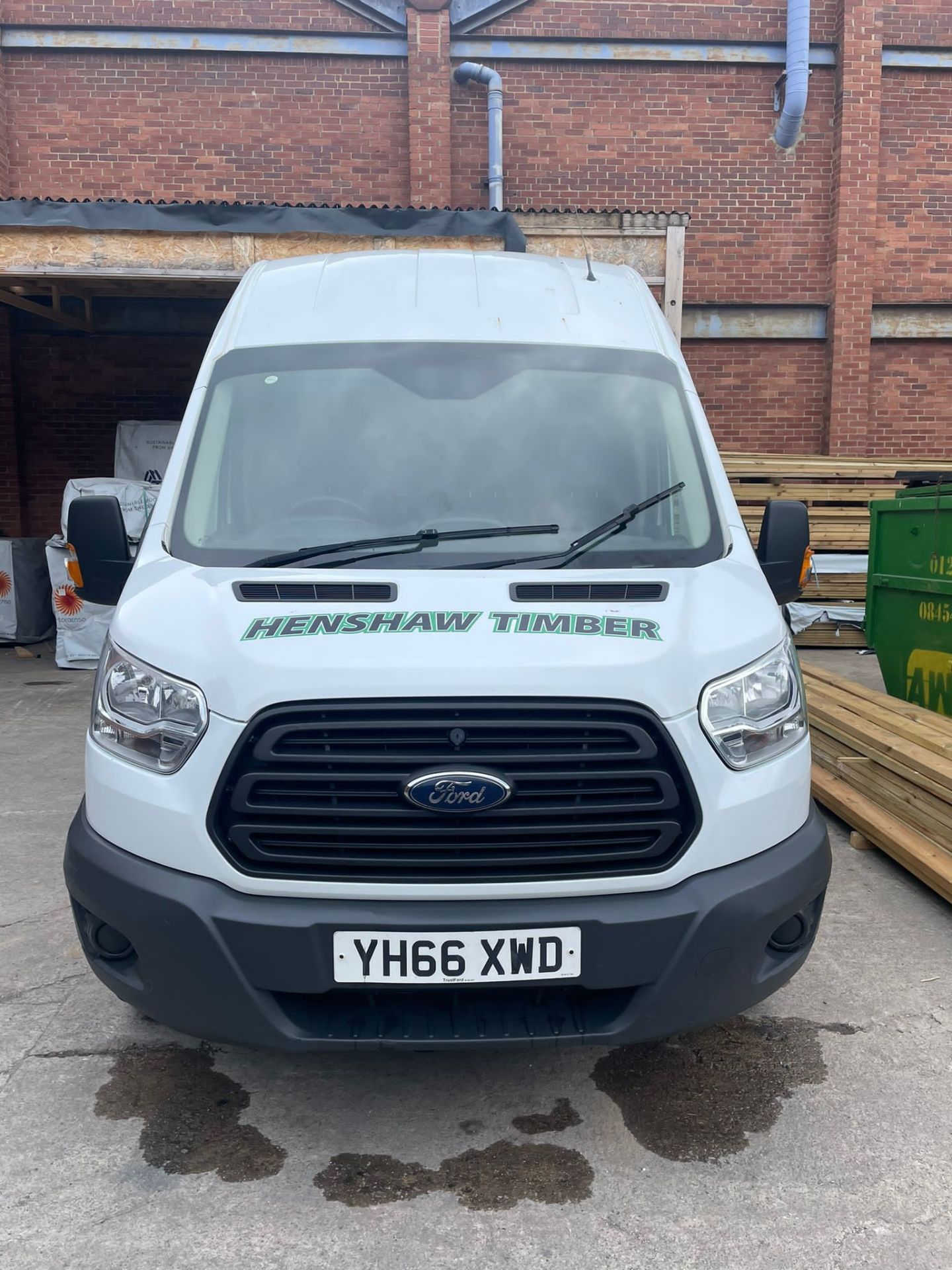 Ford Transit 350 Diesel Van, Registration YH66XWD, Date of Registration 30 September 201