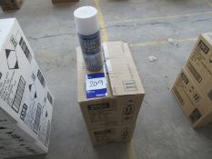 2 boxes cast iron white radiator spray paint 400ml