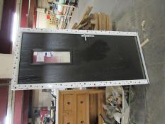 Door and frame, total size 900 x 1980mm