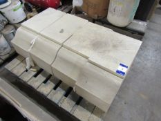 4 moulded stone corbels 665 x 310 x 300mm