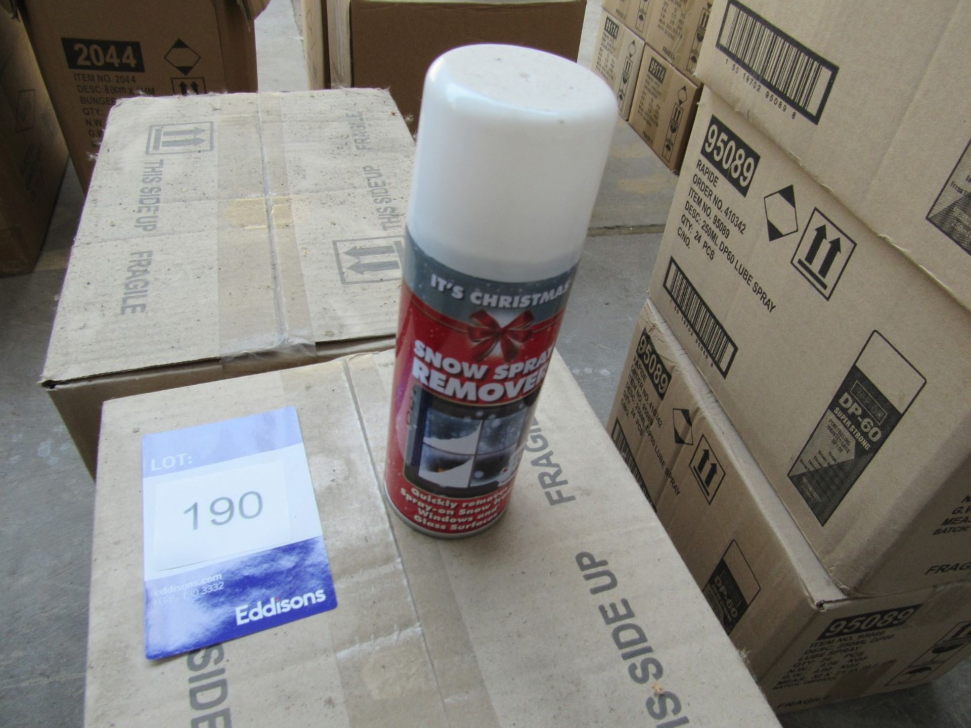 4 boxes snow spray remover 200ml - Image 2 of 2