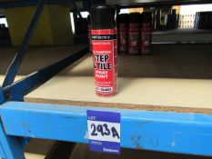 Approx. 30 x paint factory step and tile spray paint red gloss