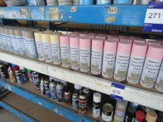 Quantity chalk finish furniture paint various colours