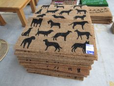 Quantity dog door mats