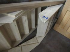Timber corner staircase