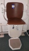Stannah Stairlift with Rails for 15 tread straight Stairway (Fitted - Requires Disconnection By