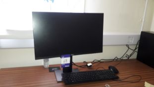 2x Dell P2319H Flat Screen Monitors and Keyboards