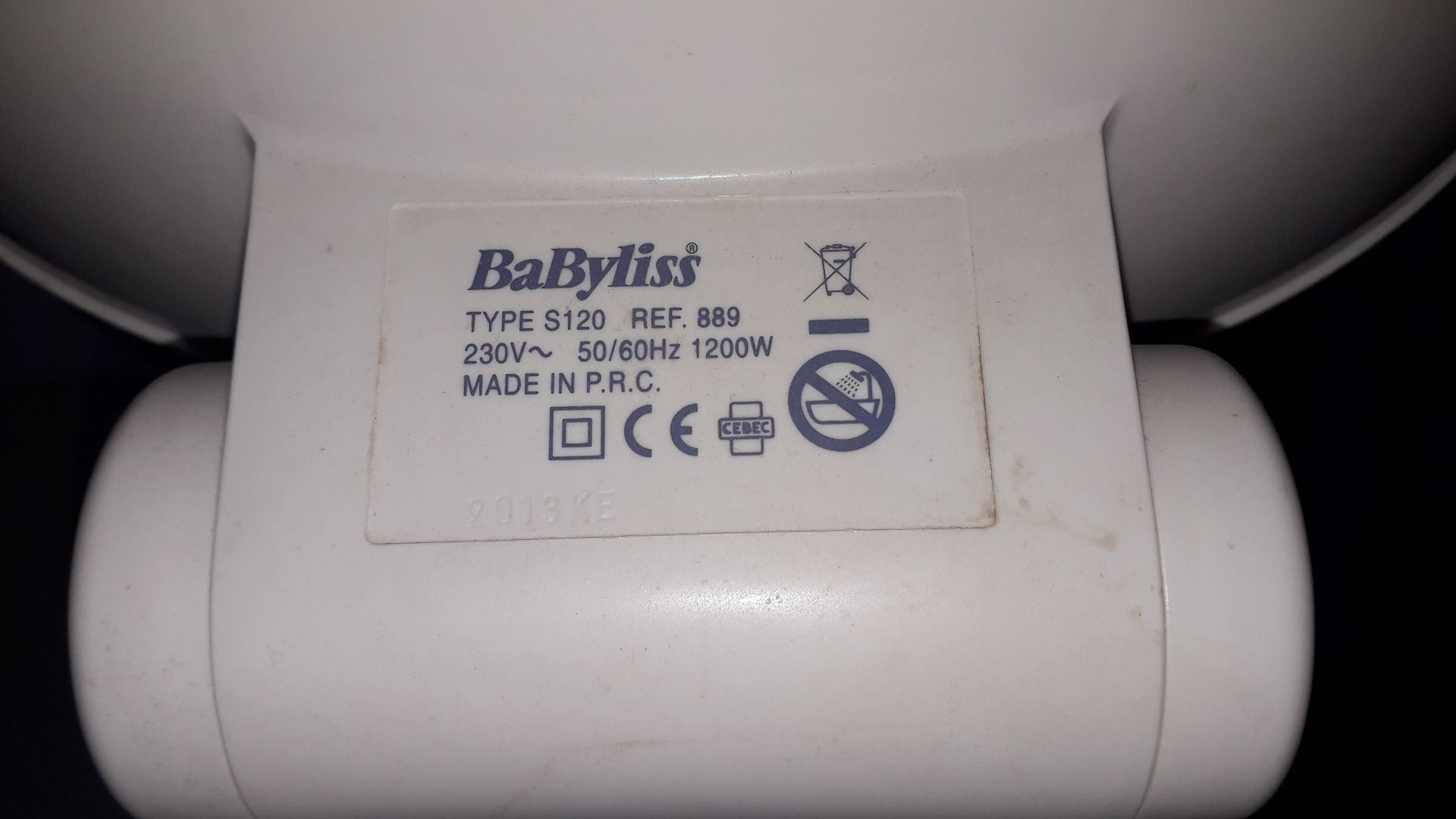 Babyliss S120 Super Hood Dryer - Image 2 of 3