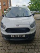 Ford Transit Connect Van Registration Number FN18