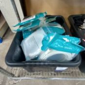 Quantity of various AV cables to box