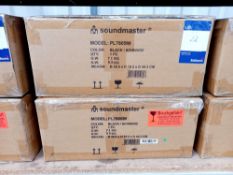 2 x Soundmaster PL780SW Turntable with Magnetic Pickup & Bluetooth Transmitter