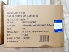 Soundmaster MCD5550DBR Bluetooth Hi Fi System