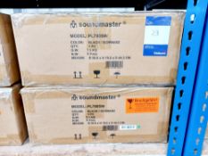 2 x Soundmaster PL780SW Turntable with Magnetic Pickup & Bluetooth Transmitter