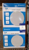 2 x Adastila SL6 Ceiling Speakers
