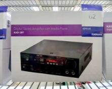 KAO-2BT Digital Stereo Amplifier with Media Player