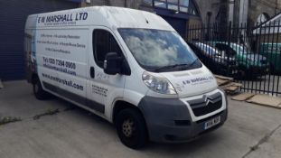 Citroen Relay 35 L3 2.2 HDi H2 120ps Diesel Van, Registration MV61 MDF, Odometer 73,047 Miles, 2 x K