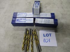 HSS TiN Coated Split Point Jobber Drills (Unused)