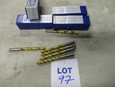 HSS TiN Coated Split Point Jobber Drills (Unused)