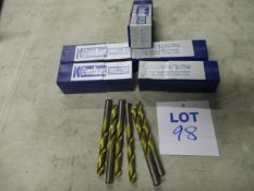 HSS TiN Coated Split Point Jobber Drills (Unused)