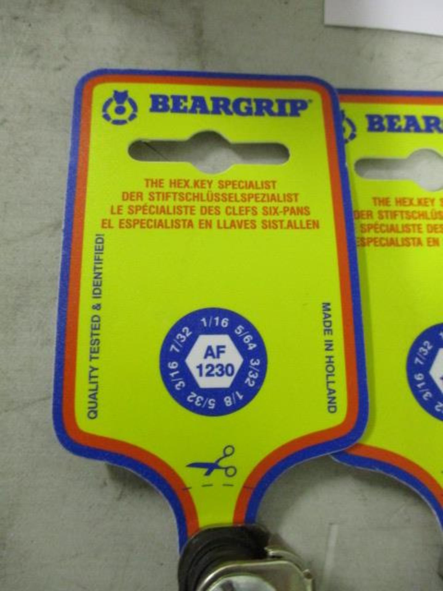 BearGrip Folding Imperial Hex Key Sets (Unused) - Image 3 of 4