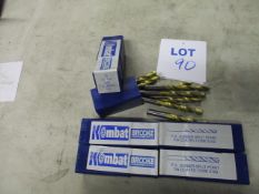 HSS TiN Coated Split Point Jobber Drills (Unused)