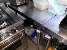Stainless Steel Prep Table with Undershelf 900 x 600mm