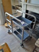 Vouge stainless steel trolley