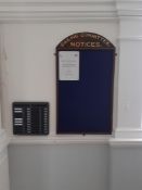 Sailing committee notice board