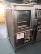 Hobart combination oven on stand (disconnection by qualified tradesperson required)
