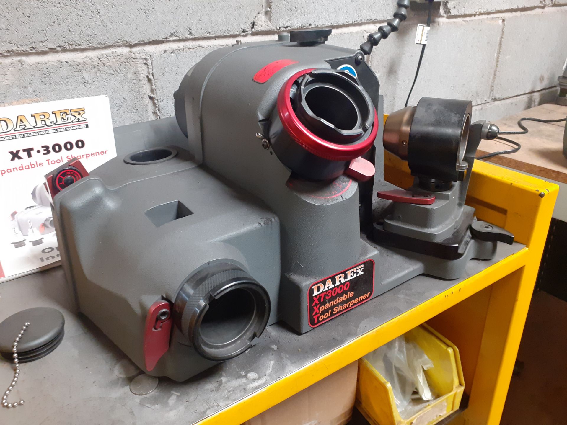 Darex XT3000 Xpandable Tool Sharpener on stand - Image 2 of 2
