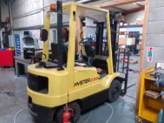 Hyster 2.00 XM 2 Ton LPG Forklift Truck, Serial Number 0001B033788 fitted Triple Stage Mast & Side