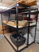 2 x bays of boltless racking to include various co