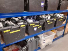 Contents to 4 x crates to include drains, valves,