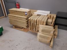 Quantity of various timber lengths