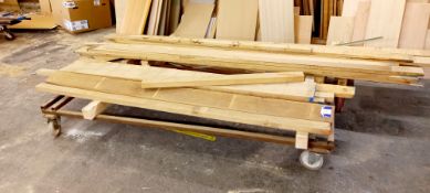 Quantity of various hardwood planks to 2 x stock t