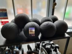 9x Slam/Medicine Balls of Various Weights