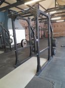 Eleiko Squat Rack/Deadlift Station With Chin Up Bar, Quantity of Weights And Floor Protector. Approx