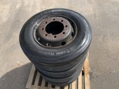 Wheel and tyres: Qty4 Continetal 265/70R19. Job Lot