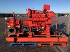 Caterpillar V8 3208T Marine Diesel water pump: