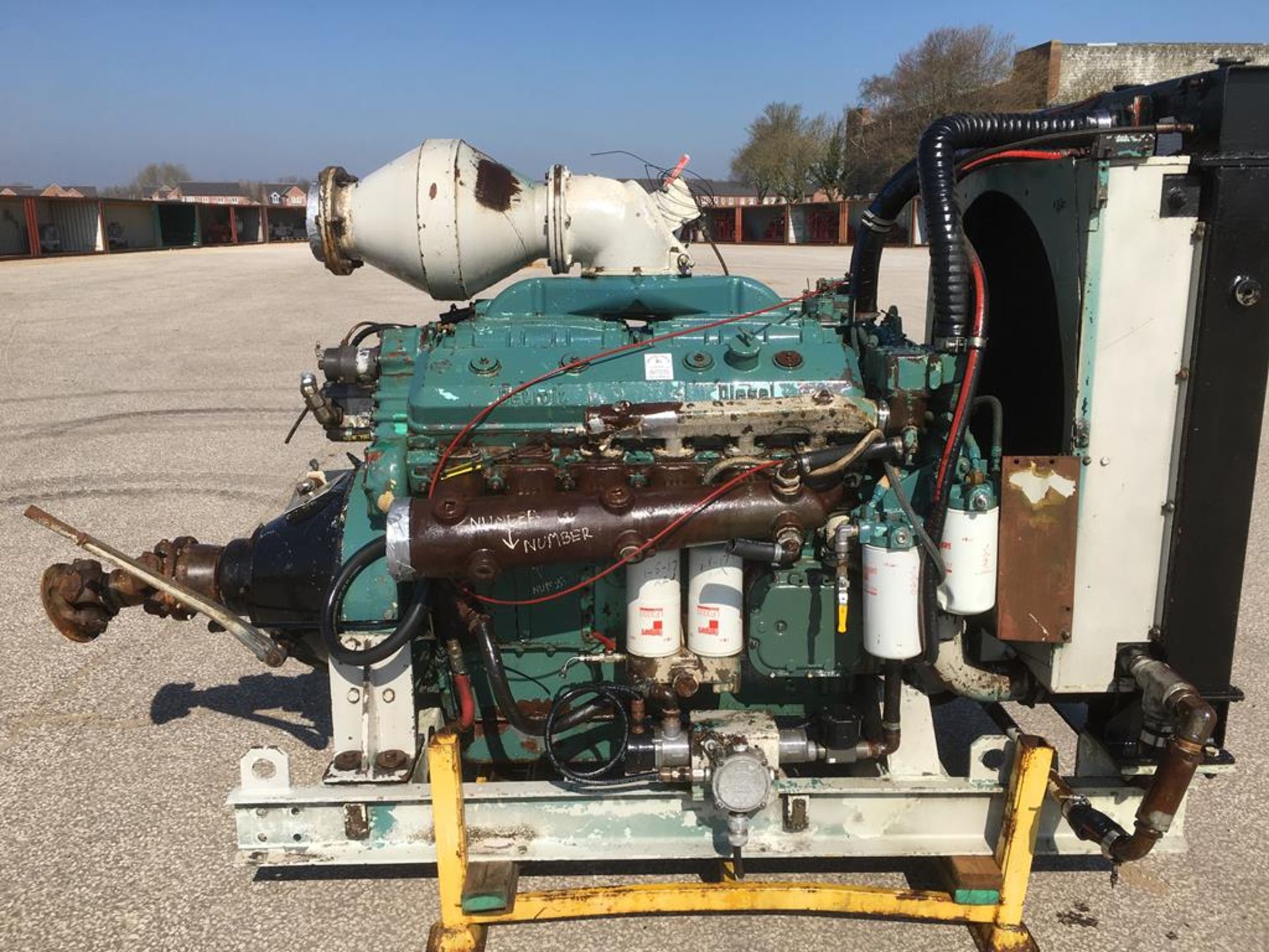 GM Detroit 12V71 Diesel Power pack ex standby - Image 2 of 4