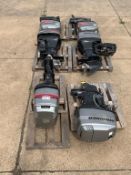 JOB LOT Qty 6 Mariner 90hp Outboard Motors Ex Mod