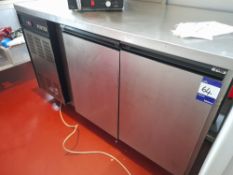 Foster Undercounter doubledoored fridge unit, (fau