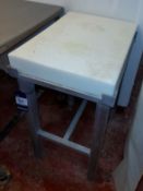 Approx. 500mm x 600mm plastic chopping block with