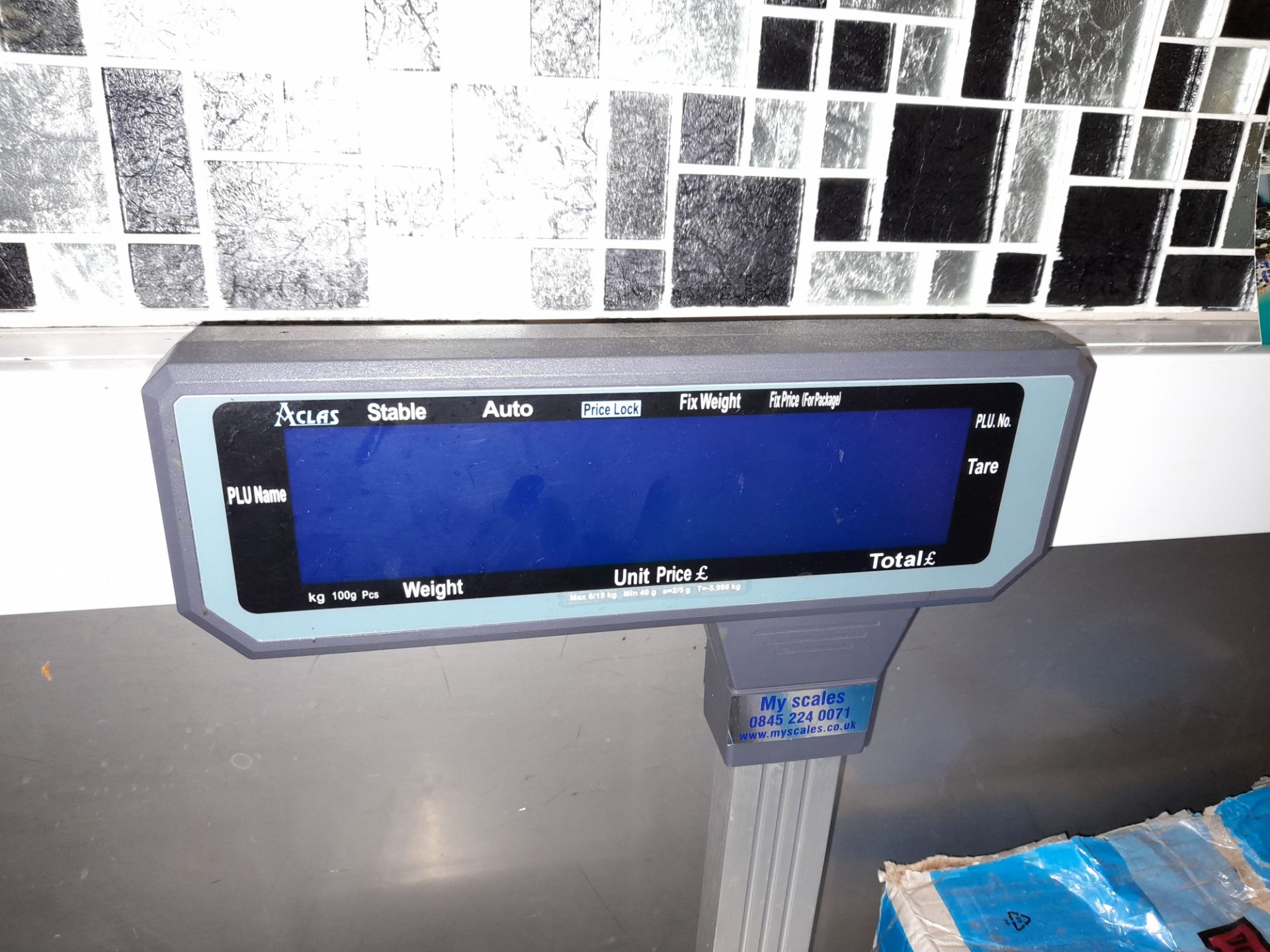 ACLAS LS2X barcode labelling scales with part box - Image 3 of 4