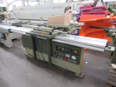 SCM S1320 sliding table saw, 3ph