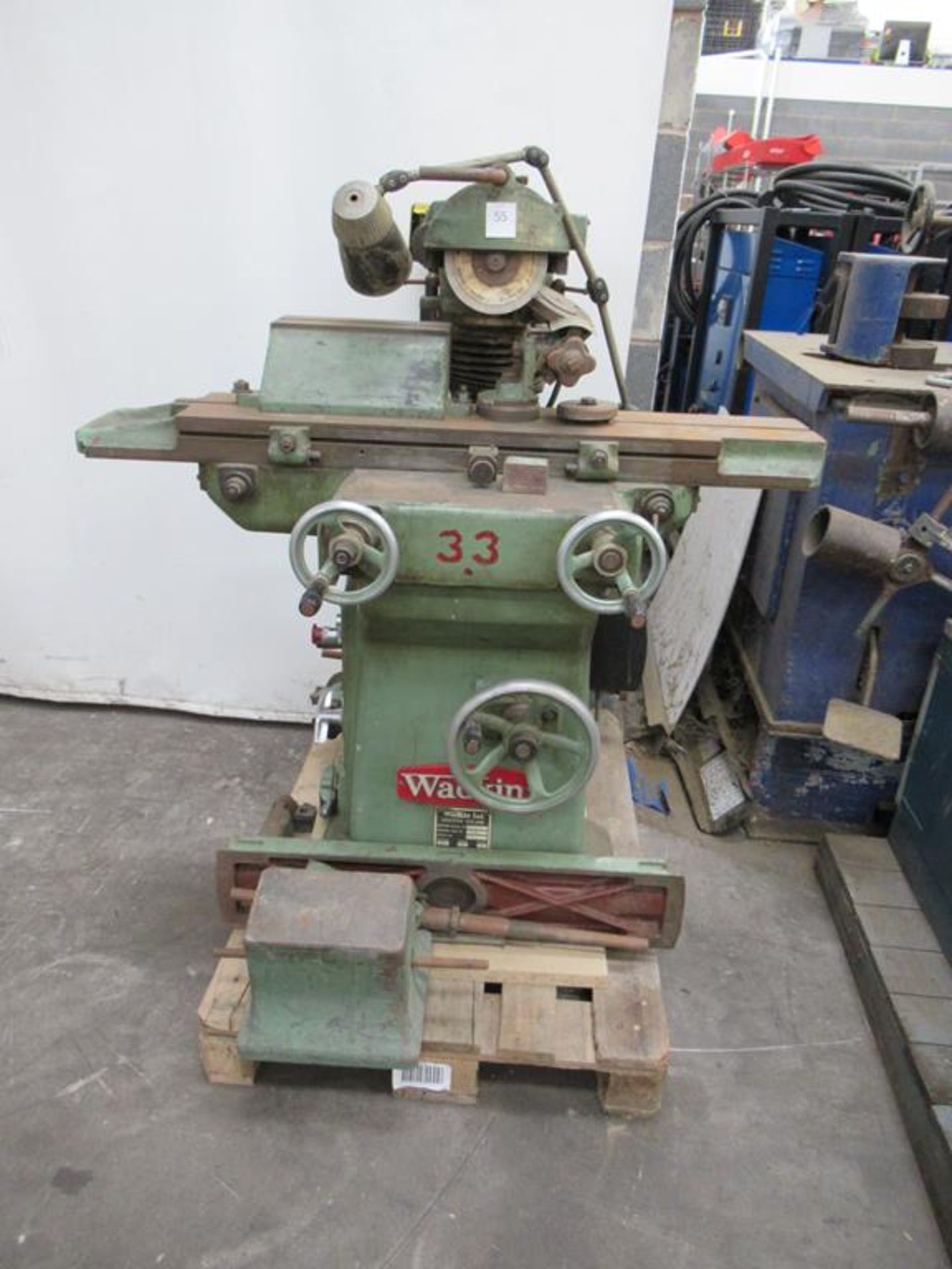 Wadkin Universal tool grinder, S/N NH823, 400V